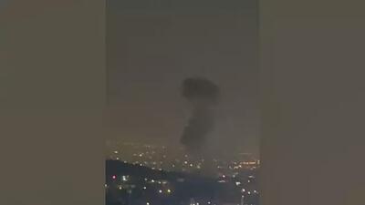 حمله هوایی اسرائیل به تهران