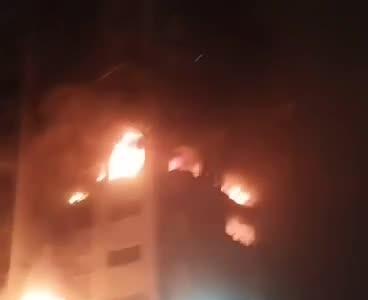 انفجار در یک ساختمان مسکونی منطقه فرحزاد تهران | 23 خرداد 1404