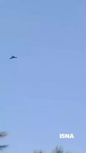 تصویری از پهپاد شاهد در آسمان عراق که در حال عزیمت به اسرائیل است!