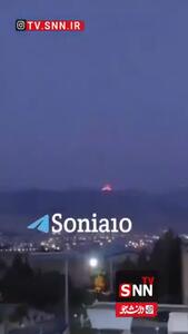 تصاویر خبرگزاری دانشجو از هدف قرار گرفتن ایلام در پی حمله اسرائیل