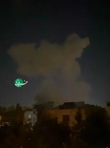 ویدیویی از صدای انفجار در شرق تهران