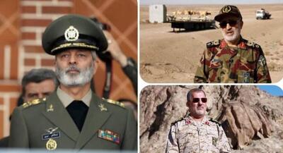 فرمانده کل قوا در احکامی سرلشکر موسوی را به ریاست ستادکل و سرلشکر پاکپور را به فرماندهی کل سپاه منصوب کردند | جهان نیوز