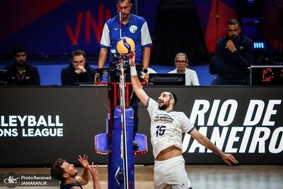 لیگ ملت های والیبال ۲۰۲۵| ایران 2-3 آمریکا؛ دومین باخت شاگردان پیاتزا
