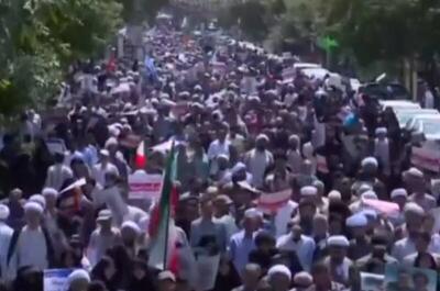 فیلم/ قم یک‌صدا طنین انتقام شد