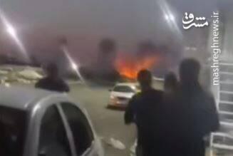 فیلم/ انفجار در مرز مهران