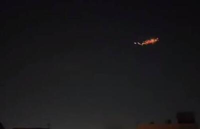 فیلم/ انهدام پهپاد اسراییلی در مرزداران تهران