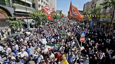 راهپیمایی محکومیت جنایات صهیونیسم در مشهد 