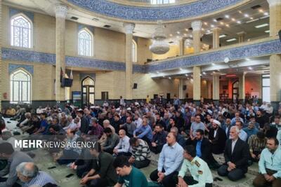 مردم ملارد با حضور در نماز جمعه، حملات رژیم صهیونیستی را محکوم کردند