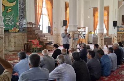 اعلام انزجار نمازگزاران روستای کجان در محکومیت حمله رژیم صهیونسیتی
