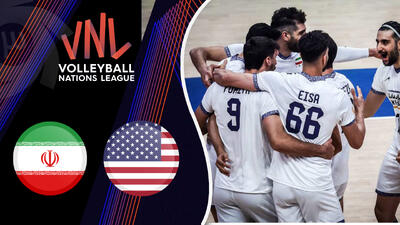 خلاصه والیبال آمریکا 3 - ایران 2 (گزارش اختصاصی) - پارس فوتبال
