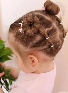 آموزش مدل موی جذاب و شیک برای دختر بچه‌ها + فیلم