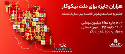 قدرشناسی بانک ملت از دارندگان حساب «نیک وام»