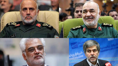 شهادت چهار مقام برجسته نظامی و دانشگاهی در حمله اسرائیل به تهران + تصاویر