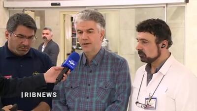 فیلم / رضوی، معاون درمان وزیر بهداشت: در بین شهدا مادران و فرزندان کم سن وجود دارند