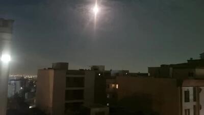 فیلم ها و تصاویر انفجار ها در تهران در پی حمله اسرائیل