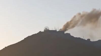تصاویر هدف قرار دادن سایت راداری سوباشی همدان