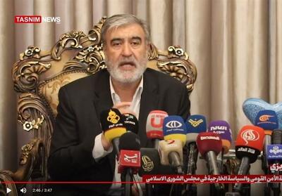 رئیس کمیسیون امنیت ملی: پاسخ‌‌ عذاب‌آور به اسرائیل می‌دهیم - تسنیم