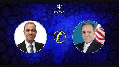 تماس تلفنی وزیرخارجه مصر با وزیر امور خارجه جمهوری اسلامی ایران