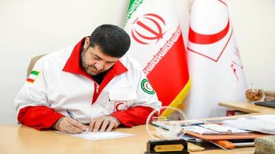 پیام تسلیت رئیس جمعیت هلال‌احمر در پی شهادت جمعی از فرزندان برومند ایران با حمله رژیم صهیونیستی