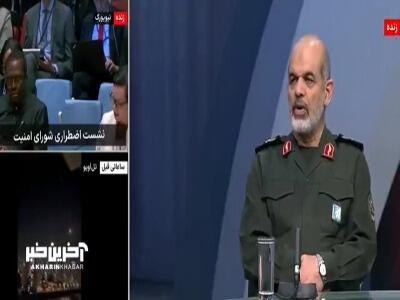 سردار وحیدی: مجموعا 150هدف را در این عملیات مورد هدف قرار دادیم