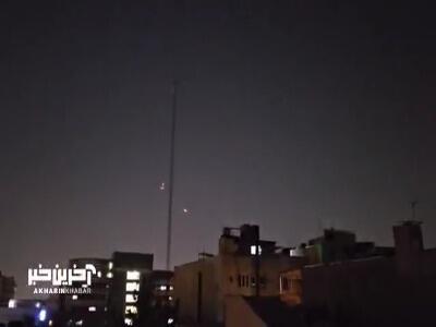 تصاویری از فعال شدن مجدد پدافند تهران