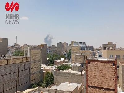 مشاهده دود غلیظ در اطراف تبریز