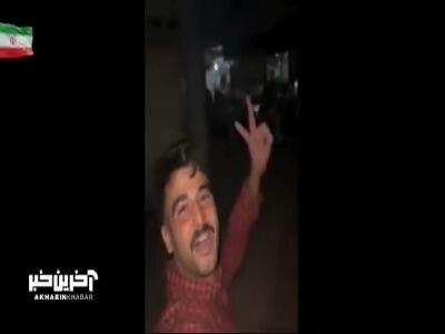 تصاویری از شادی مردم در پی عملیات وعده صادق 3