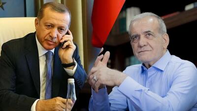 اردوغان در گفتگو با پزشکیان: حمله اسرائیل به ایران نقض قواعد بین‌المللی و محکوم است