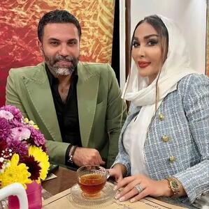 علیرضا واحدی نیکبخت در کنار همسر و دختر جوانش/ عکس