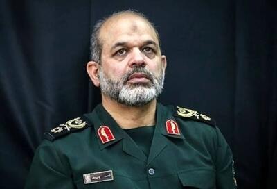 سردار وحیدی: هدف اصلی در حمله موشکی ایران، ۳ پایگاه هوایی در نقاط مختلف اسرائیل بود (فیلم)