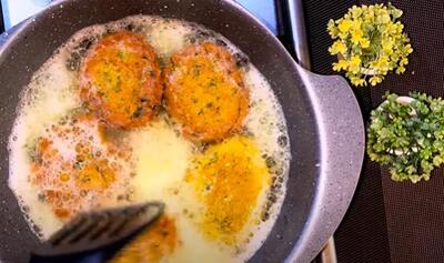 کتلت پروتئینی بدون گوشت و سیب زمینی / طرز تهیه کتلت خوشمزه