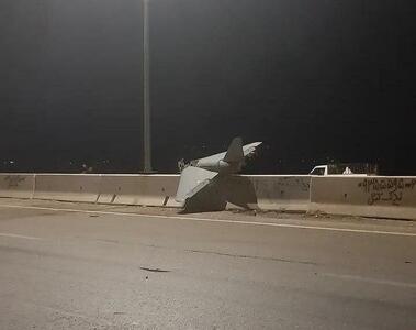 پهپاد اسرائیلی در دزفول زمین‌گیر شد +عکس