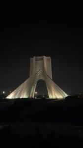 هدف قرار گرفتن برج آزادی تکذیب شد