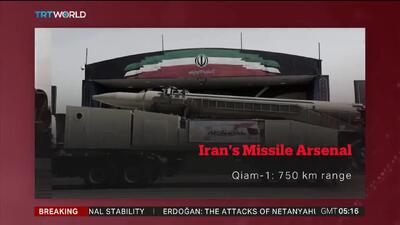 شبکه ترکیه‌ای تی‌آرتی: ایران با هزاران موشک، صاحب بزرگترین و متنوع‌ترین نیروی موشکی در خاورمیانه است