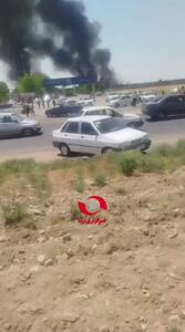 انفجار شدید در ماشین سازی اشترینان بروجرد