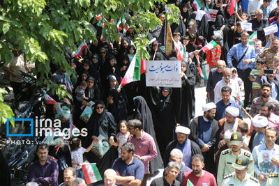 فیلم| راهپیمایی اقتدار غدیریون در بجنورد