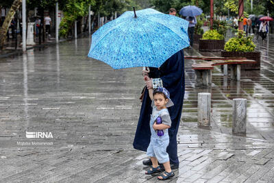 وزش باد و بارش‌های رگباری آذربایجان‌غربی را فرا گرفت