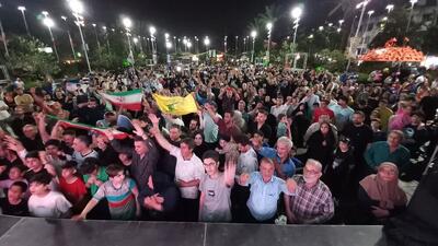 سلام حماسی جوانان رشت به فرمانده کل قوا