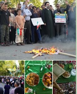 غدیری متفاوت در گلستان/ از سنت‌های محلی تا راهپیمایی‌های حمایت از مقاومت