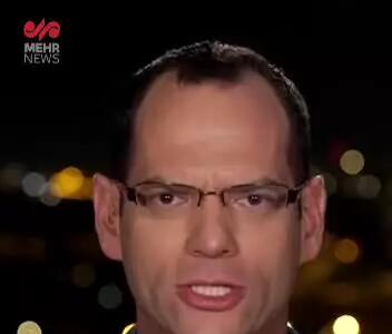 غافلگیری خبرنگار CNN از حمله موشکی ایران به اسراییل