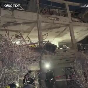 گزارش تصویری شبکه «TRT» ترکیه از حجم ویرانی حمله موشکی ایران علیه رژیم اسرائیل
