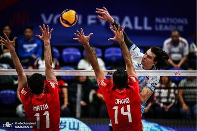 لیگ ملت های والیبال 2025| ایران 2-2 اسلوونی (ست پنجم)+ عکس