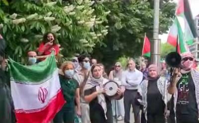 فیلم/ تظاهرات ضدصهیونیستی مردم لندن در محکومیت حمله به ایران