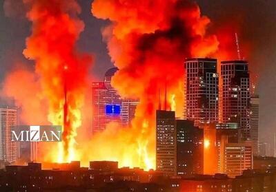 پرتاب موشک‌های ایران به سمت سرزمین‌های اشغالی/عبور موفق موشک‌های ایرانی از گنبد آهنین/ پالایشگاه‌های نفت حیفا و زیرساخت‌های اقتصادی رژیم صهیونیستی هدف قرار گرفتند