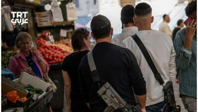 هجوم اسرائیلی ها برای خالی کردن فروشگاه ها/ ترس غاصبان صهیونیستی از پاسخ ایران