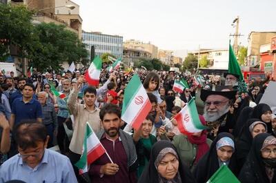 میثاق با مقاومت و محکومیت جنایات اسرائیل در اجتماع غدیر - تسنیم