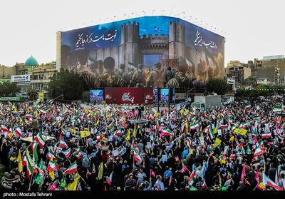 حضور 3 میلیون نفر تهرانی در راهپیمایی غدیر - تسنیم