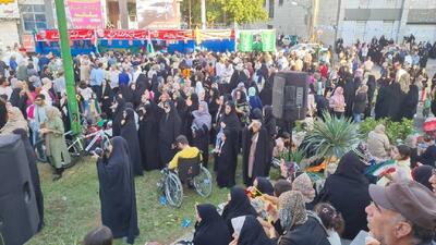 تجمع غدیریون در شهرستان نظرآباد