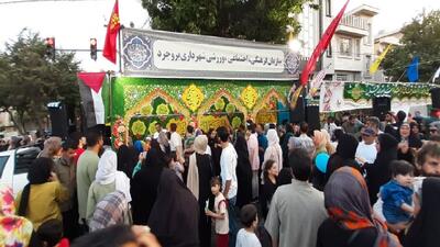 راهپیمایی عید غدیر در خرم‌آباد + فیلم