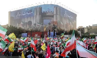 فیل بیش از سه میلیون نفر در راهپیمایی غدیر تهران+فیلم